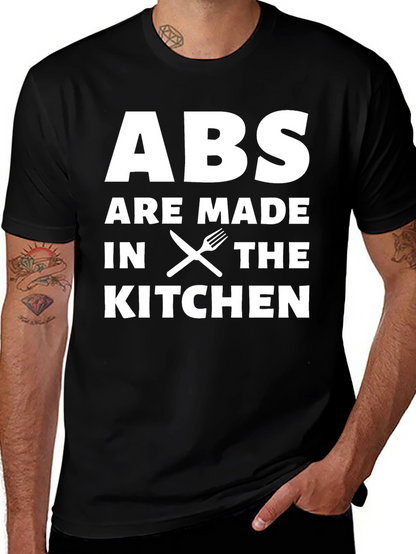 Abs Made in the Kitchen T-Shirt - Black