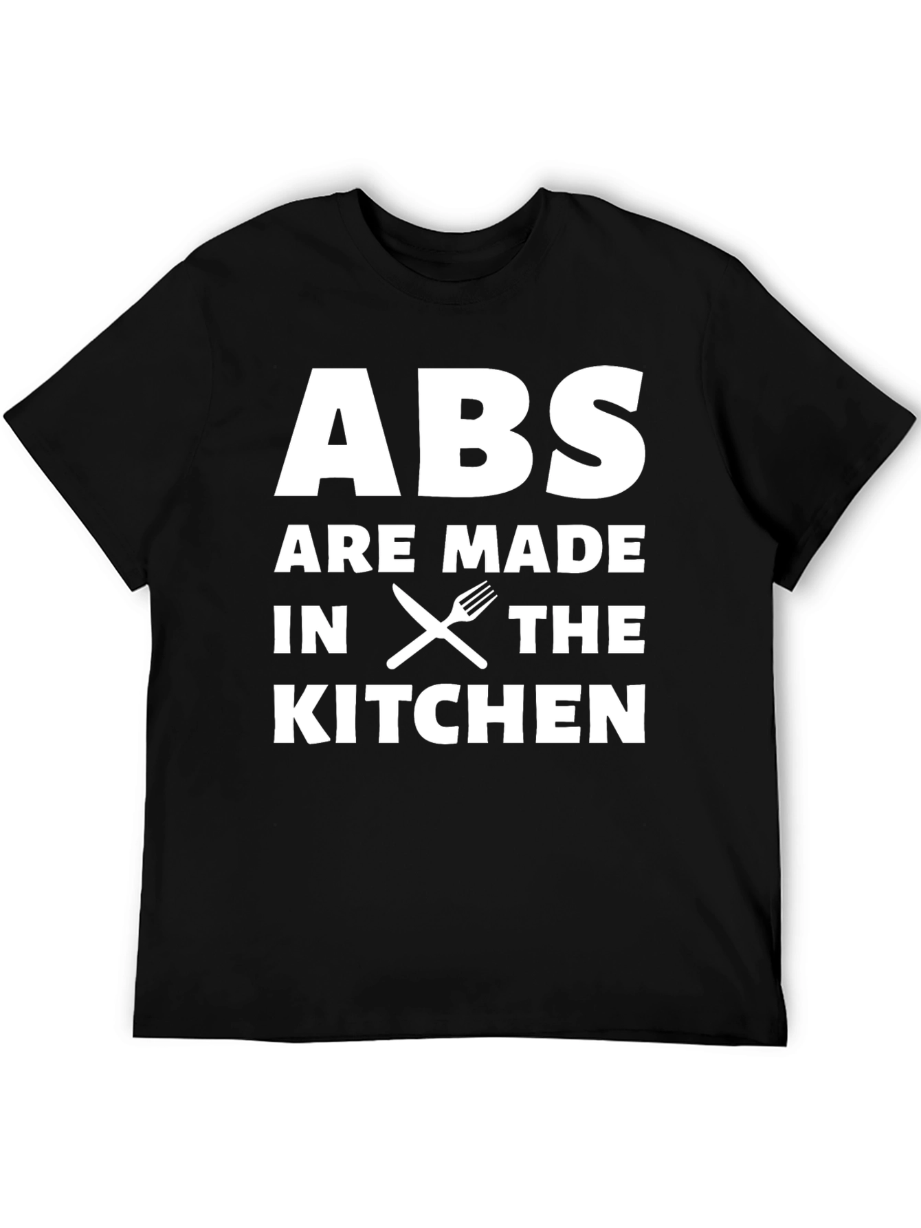 Abs Made in the Kitchen T-Shirt - Black