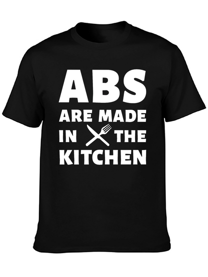Abs Made in the Kitchen T-Shirt - Black