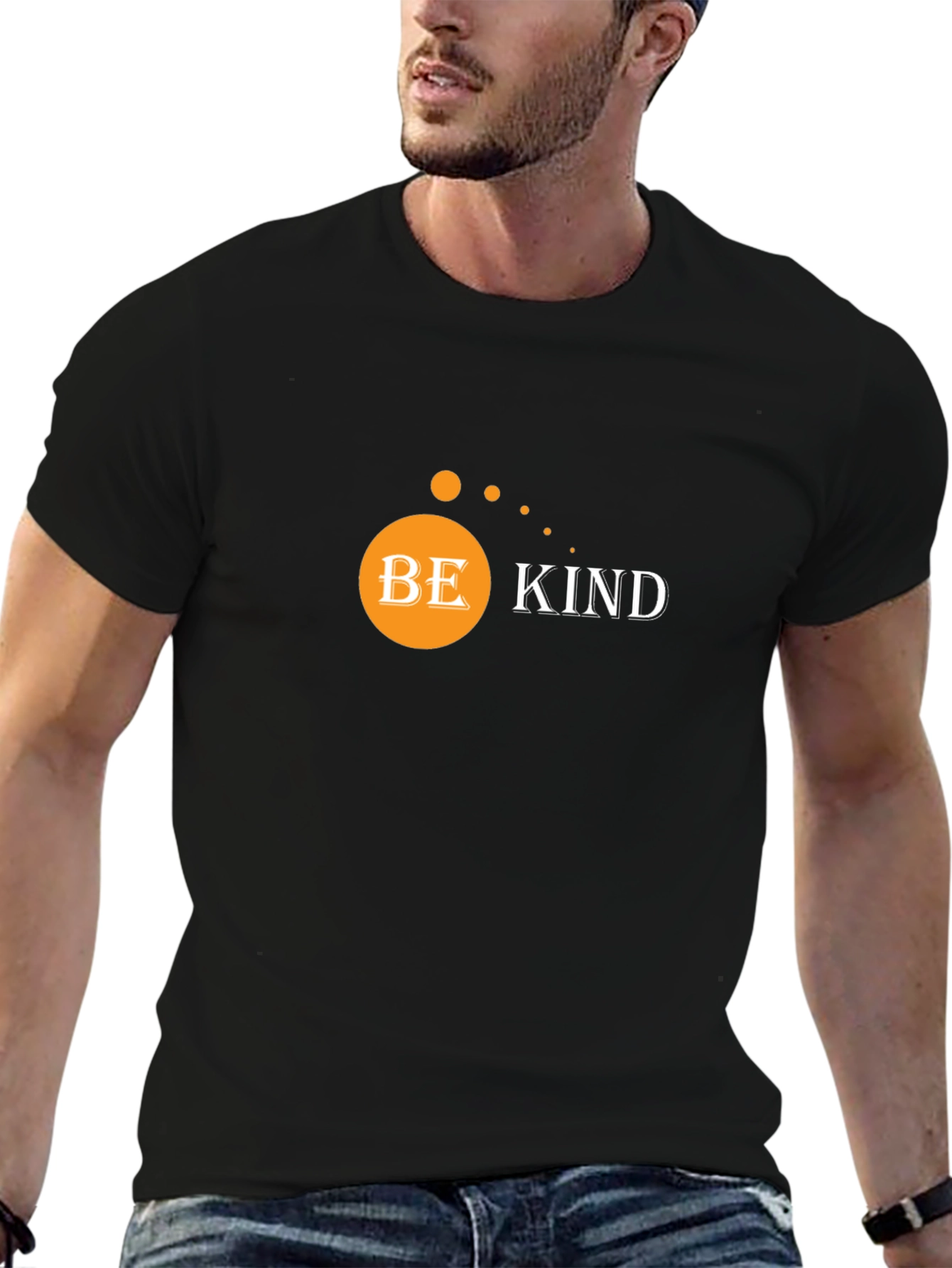 Be Kind Graphic T-Shirt - Black