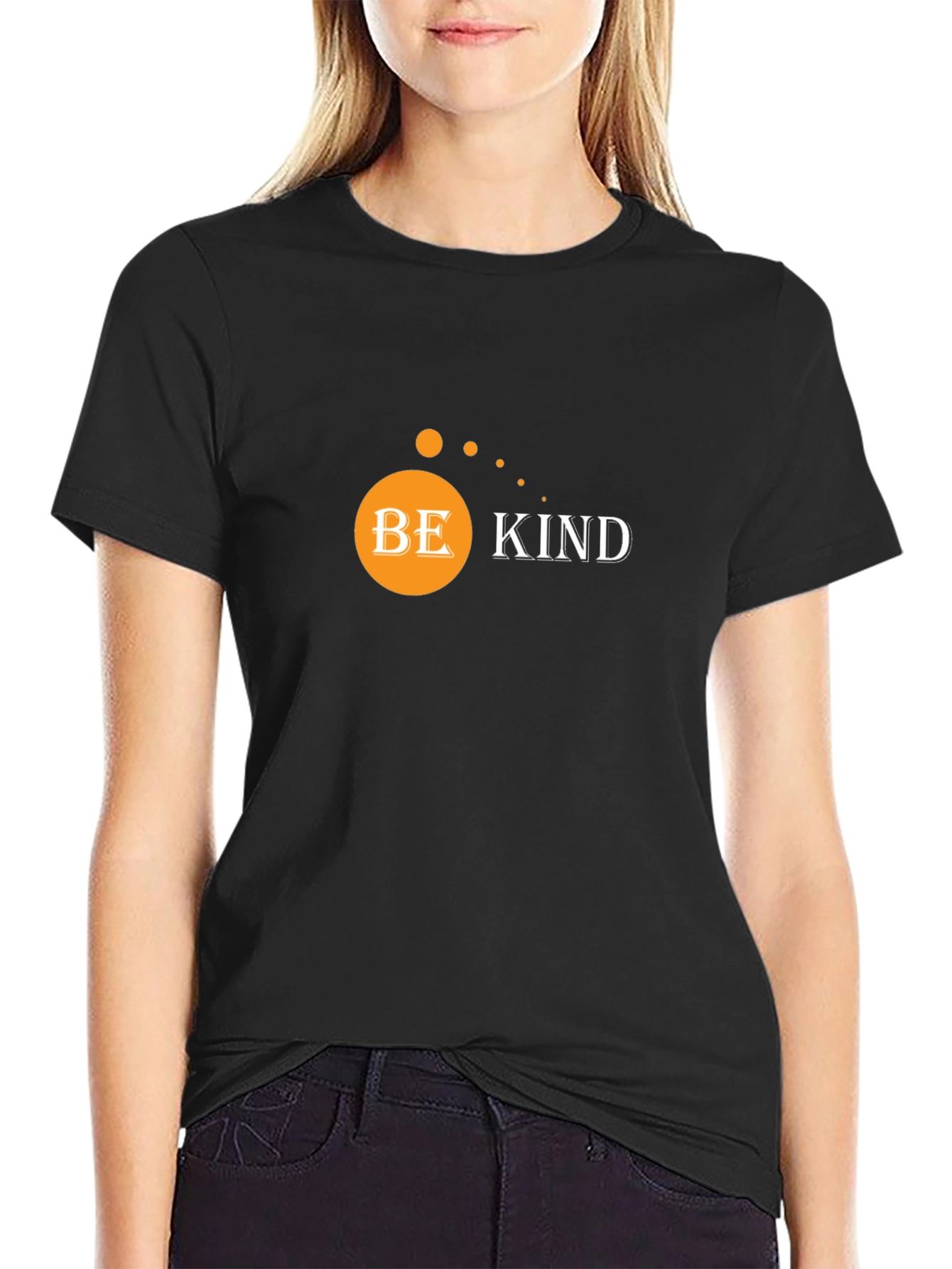Be Kind Graphic T-Shirt - Black