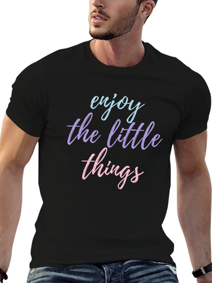 Enjoy the Little Things Graphic T-Shirt