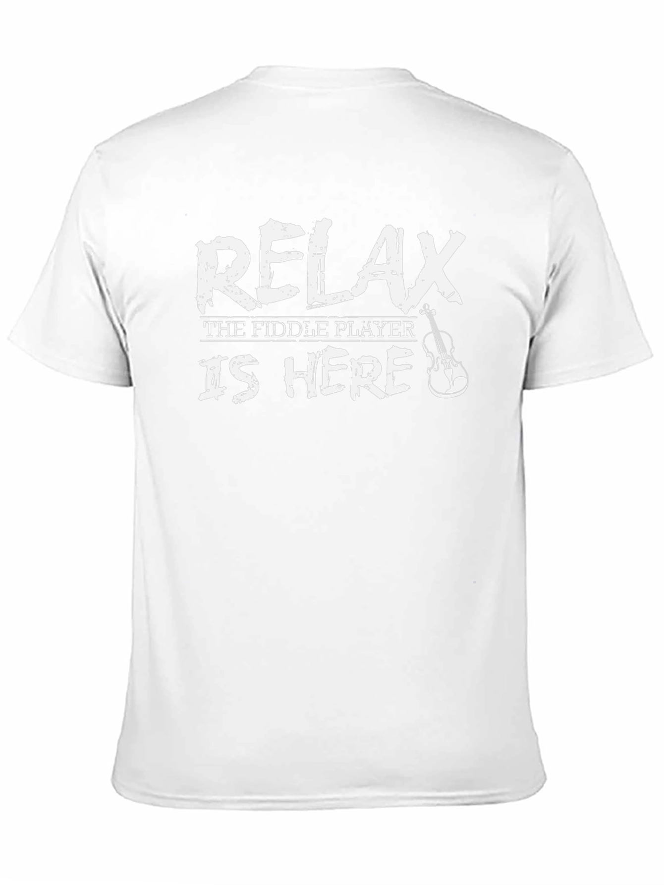 Relax Fiddle Player Graphic Tee