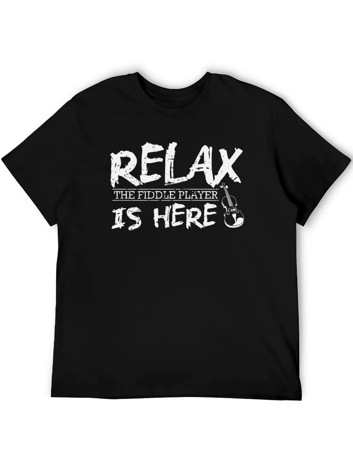 Relax Fiddle Player Graphic Tee