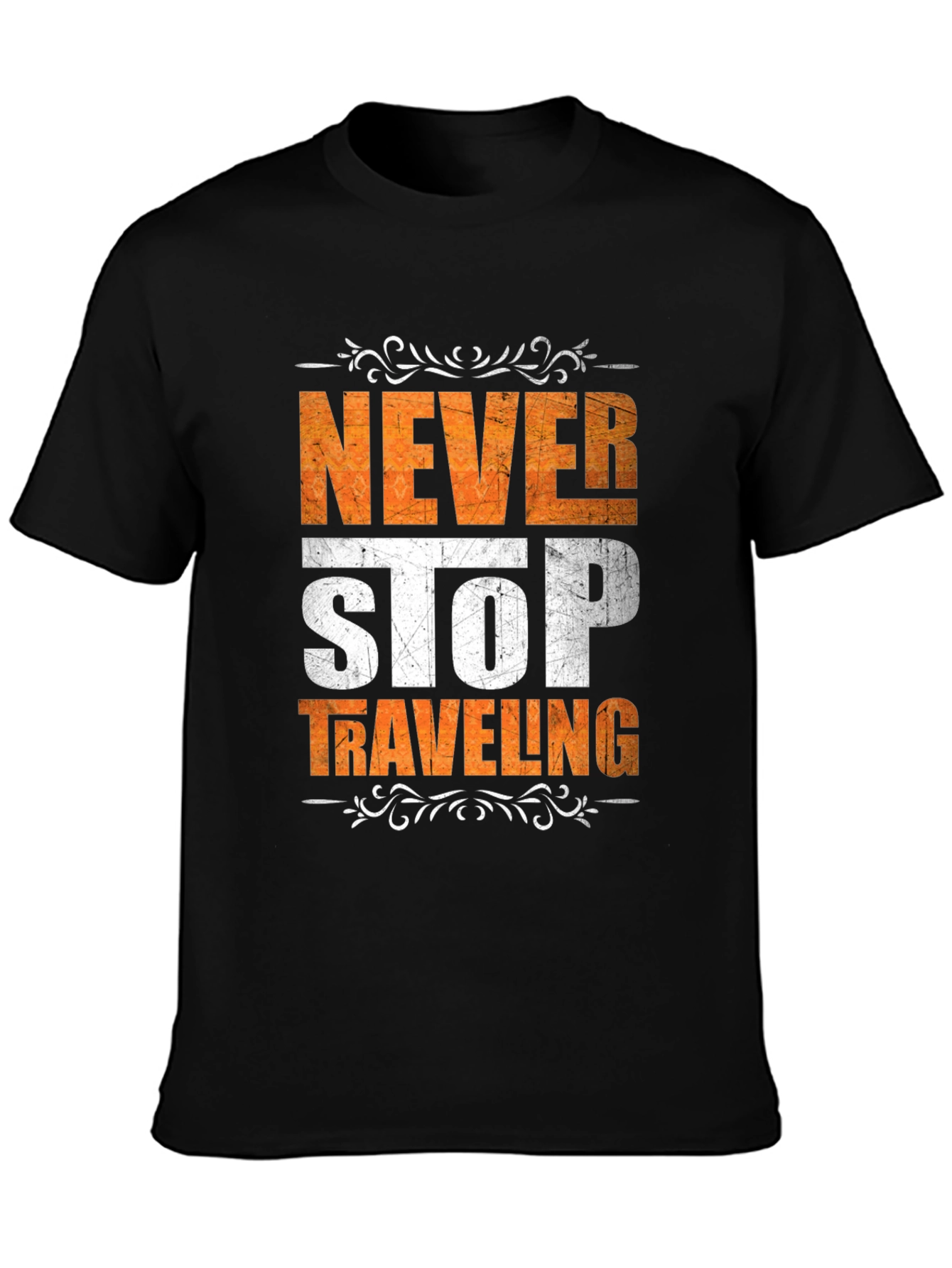 Never Stop Traveling Graphic Tee