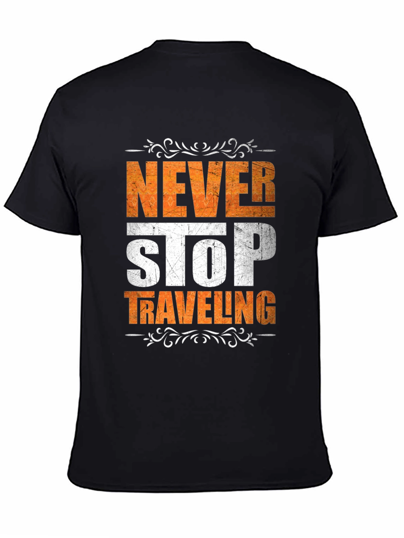 Never Stop Traveling Graphic Tee