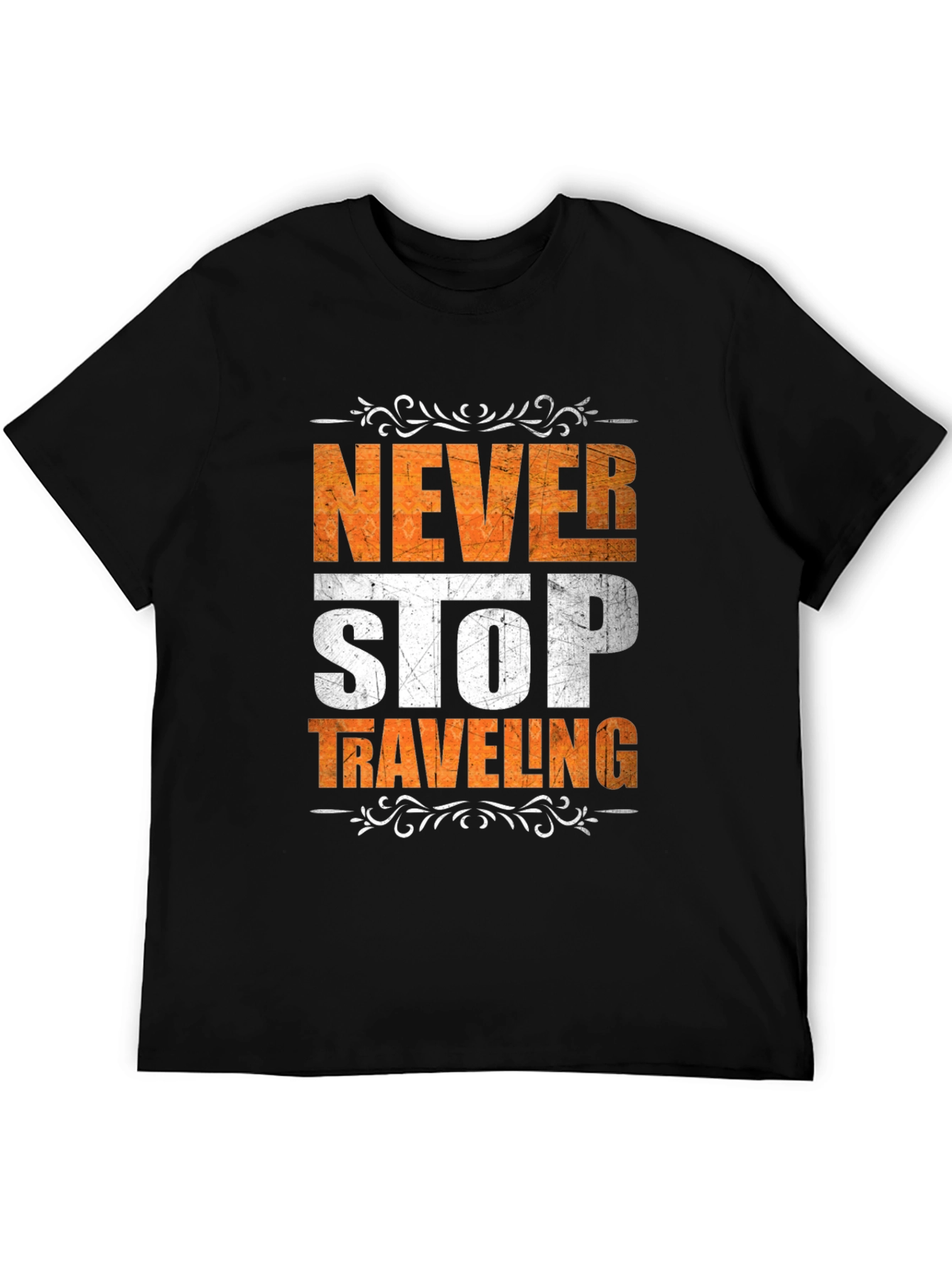Never Stop Traveling Graphic Tee