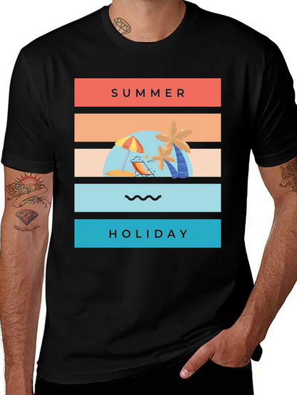 Summer Holiday T-Shirt - Beach Vibes Tee
