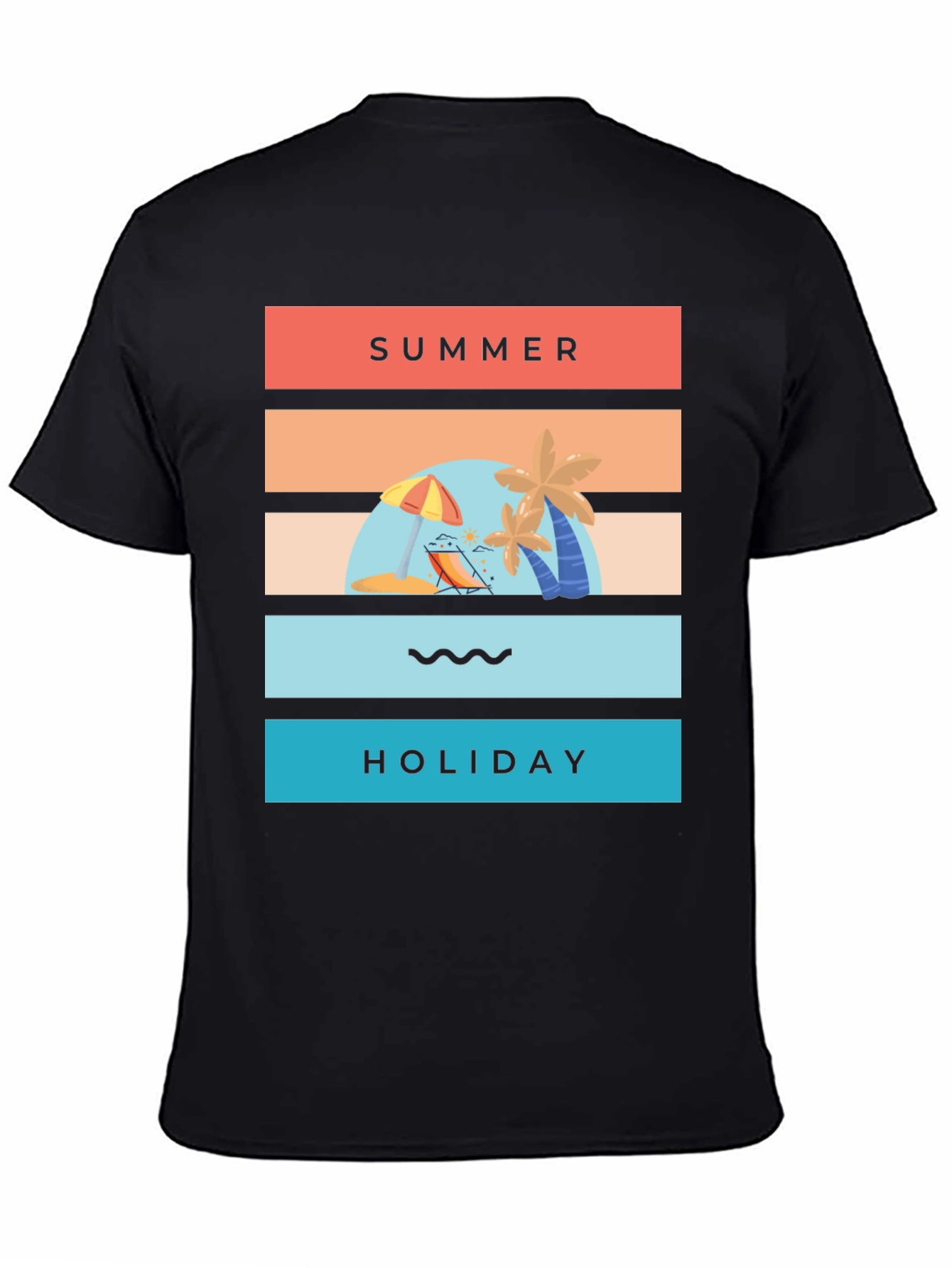 Summer Holiday T-Shirt - Beach Vibes Tee