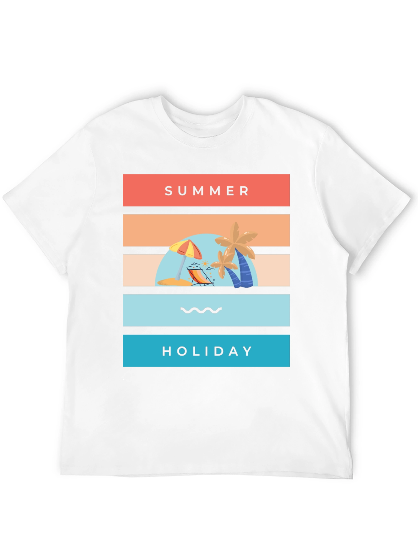 Summer Holiday T-Shirt - Beach Vibes Tee