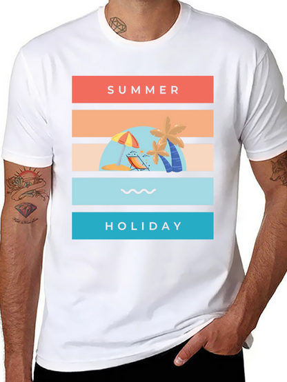 Summer Holiday T-Shirt - Beach Vibes Tee