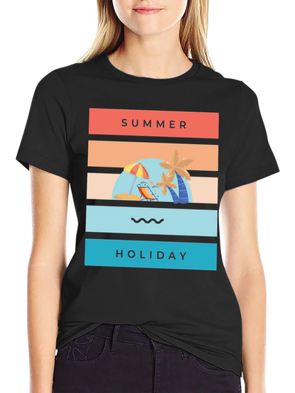 Summer Holiday T-Shirt - Beach Vibes Tee