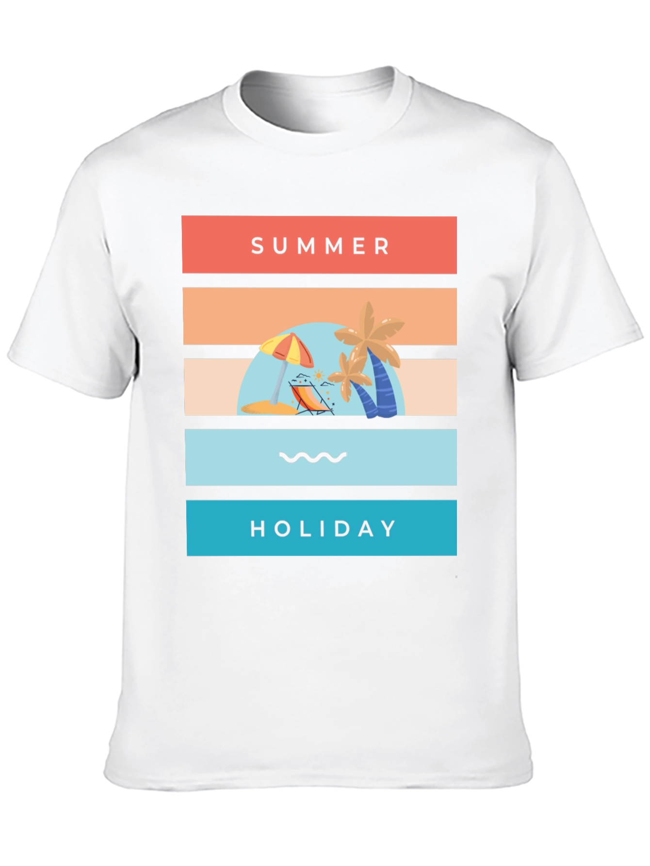 Summer Holiday T-Shirt - Beach Vibes Tee