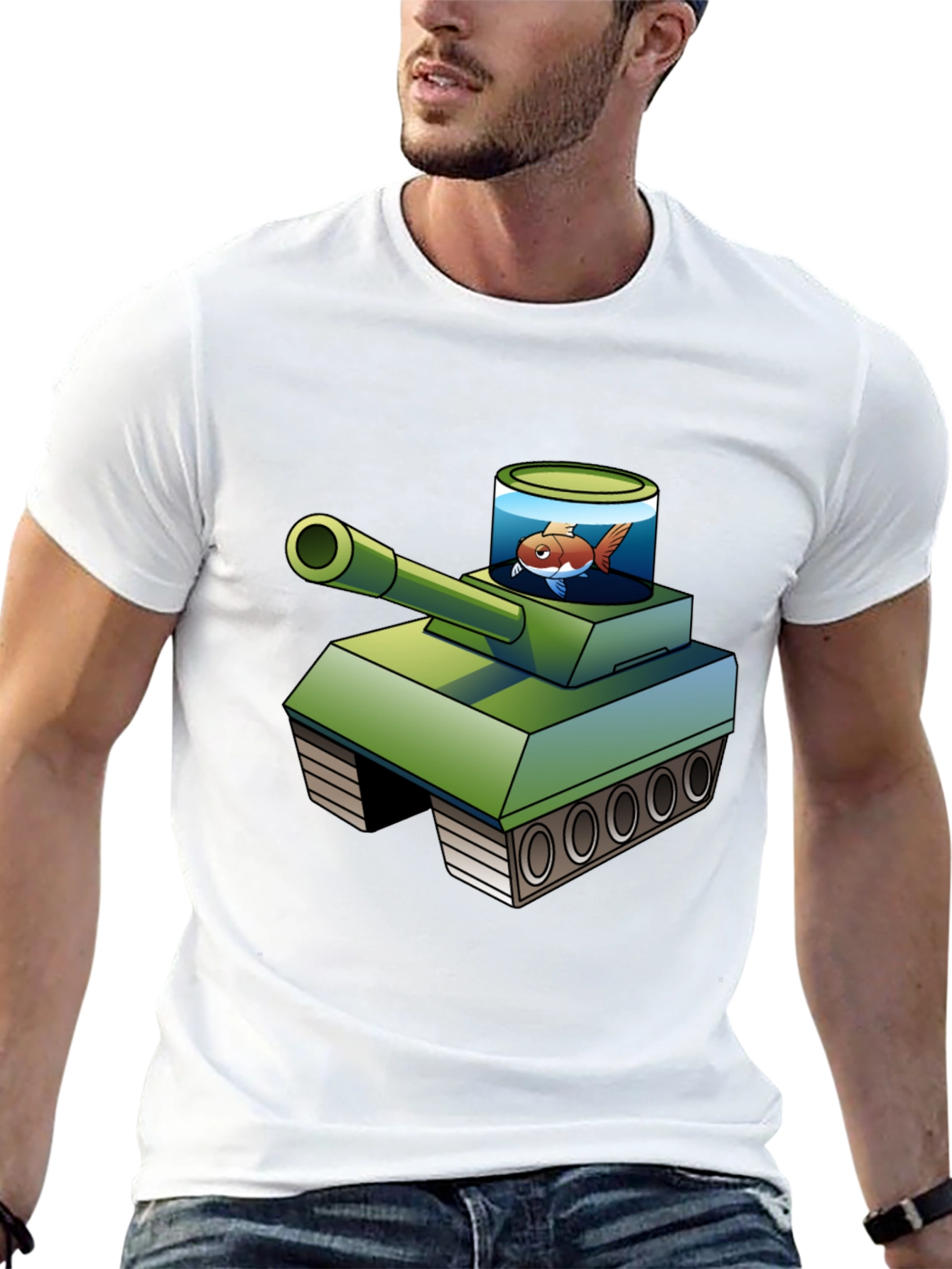 Fish Tank Tank Graphic Tee