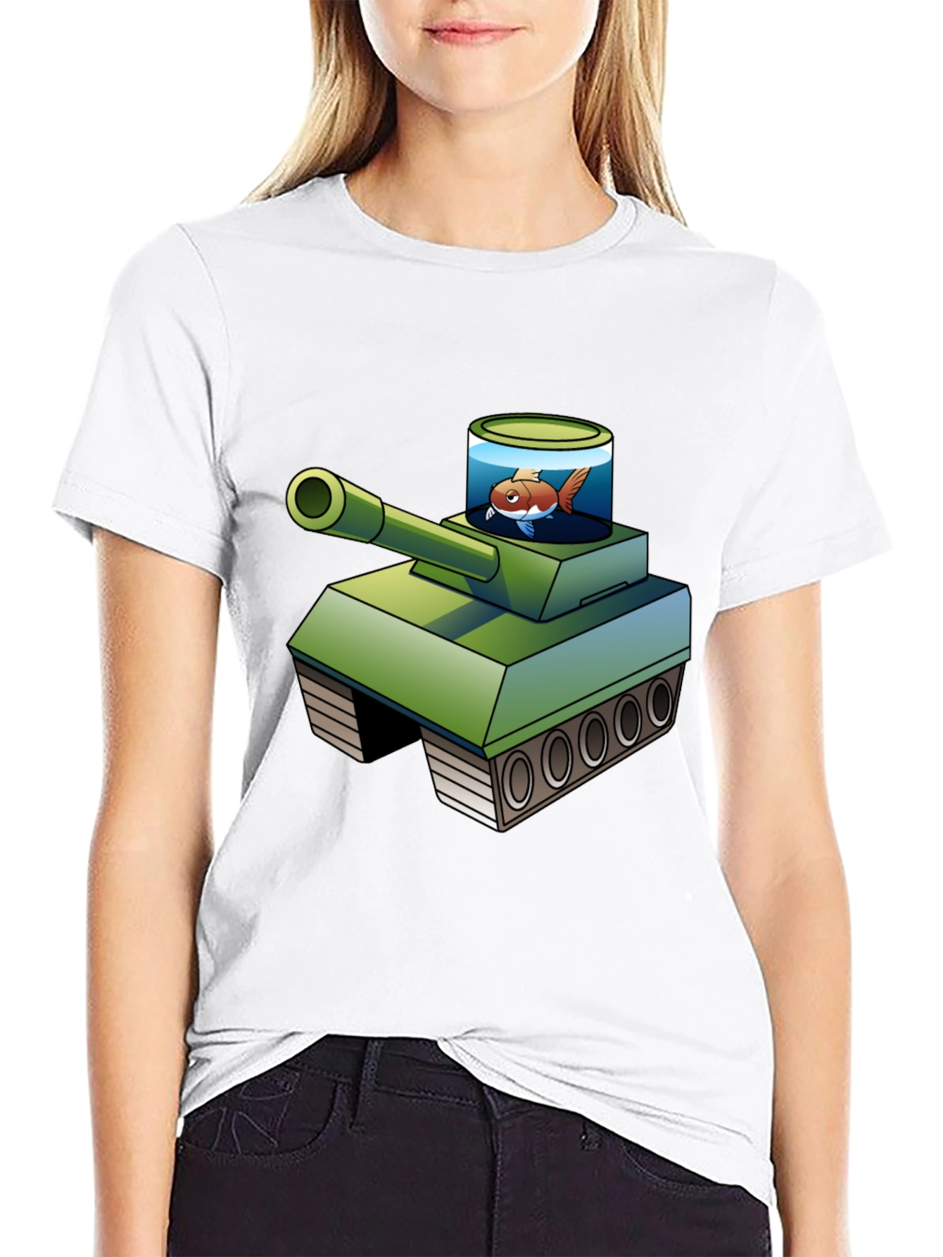 Fish Tank Tank Graphic Tee