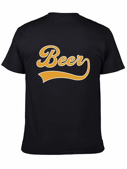 Beer Graphic T-Shirt - Soft Cotton Blend