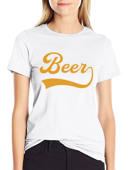 Beer Graphic T-Shirt - Soft Cotton Blend