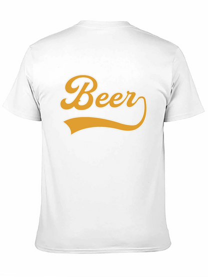 Beer Graphic T-Shirt - Soft Cotton Blend