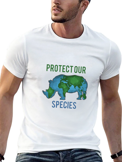 Protect Our Species Rhino T-Shirt
