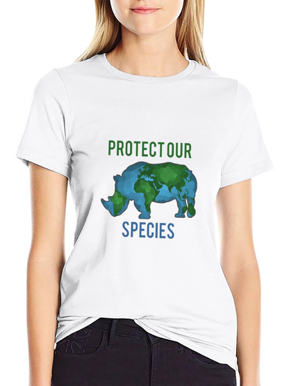 Protect Our Species Rhino T-Shirt