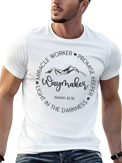 Waymaker Christian T-Shirt Isaiah 42:16