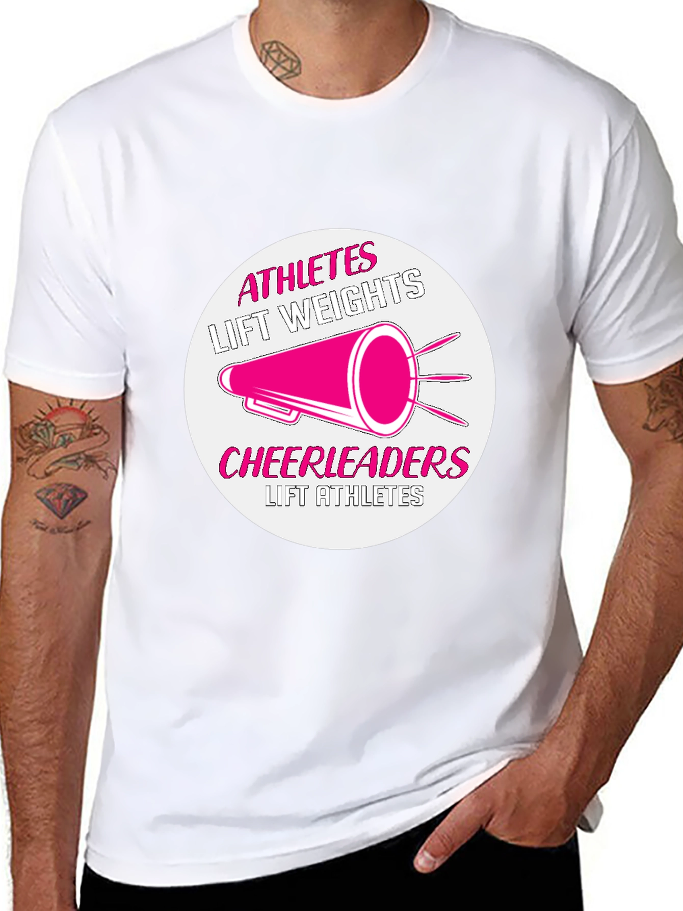 Athletes Cheerleaders Graphic Tee