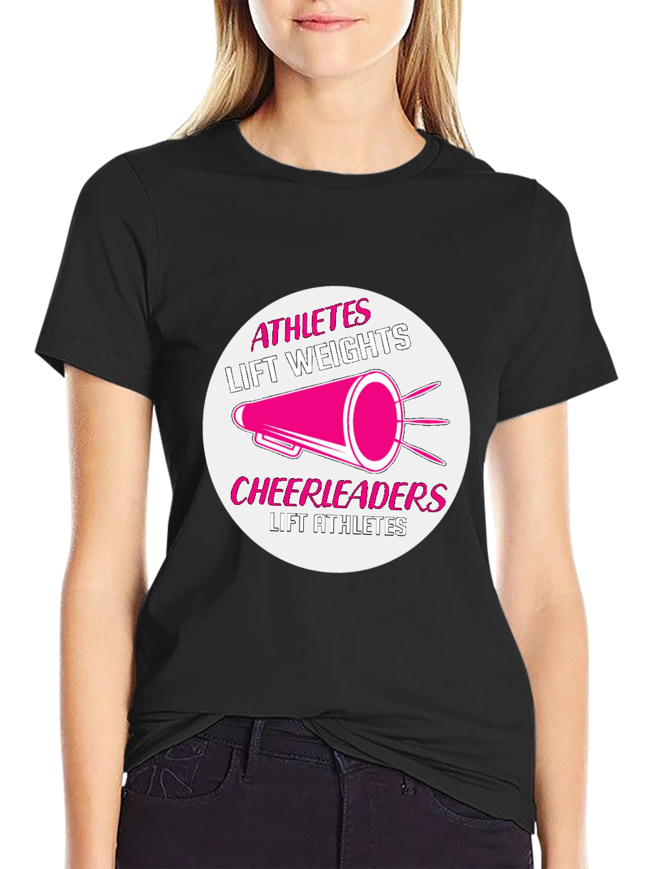 Athletes Cheerleaders Graphic Tee