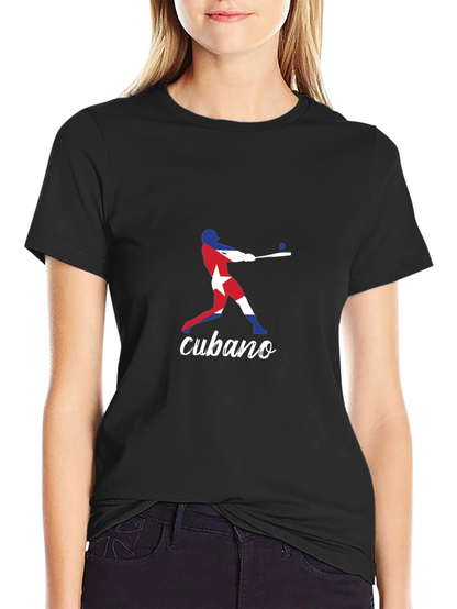 Cubano Baseball T-Shirt - Cuban Pride Tee