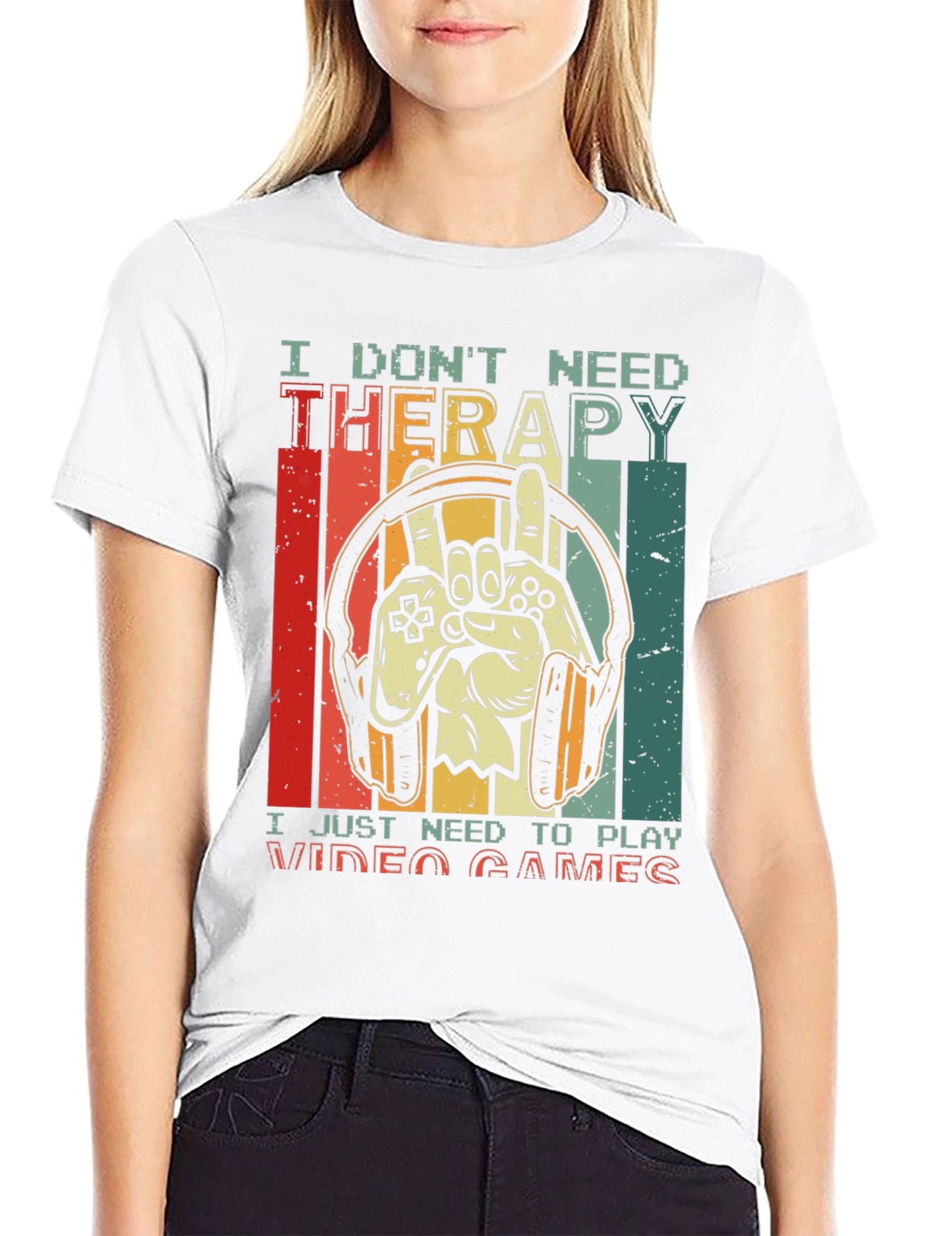 I Dont Need Therapy Video Games T-Shirt