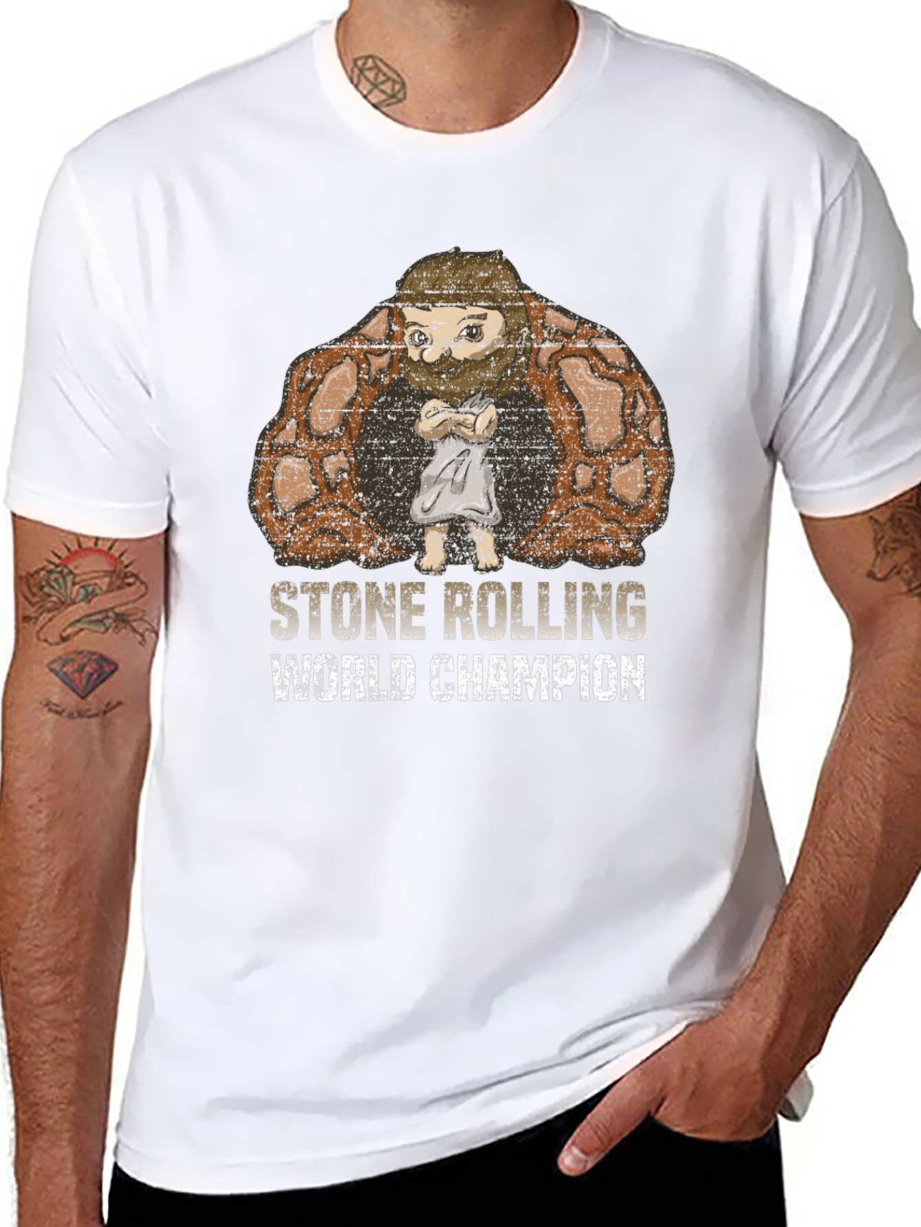 Stone Rolling World Champion Graphic Tee