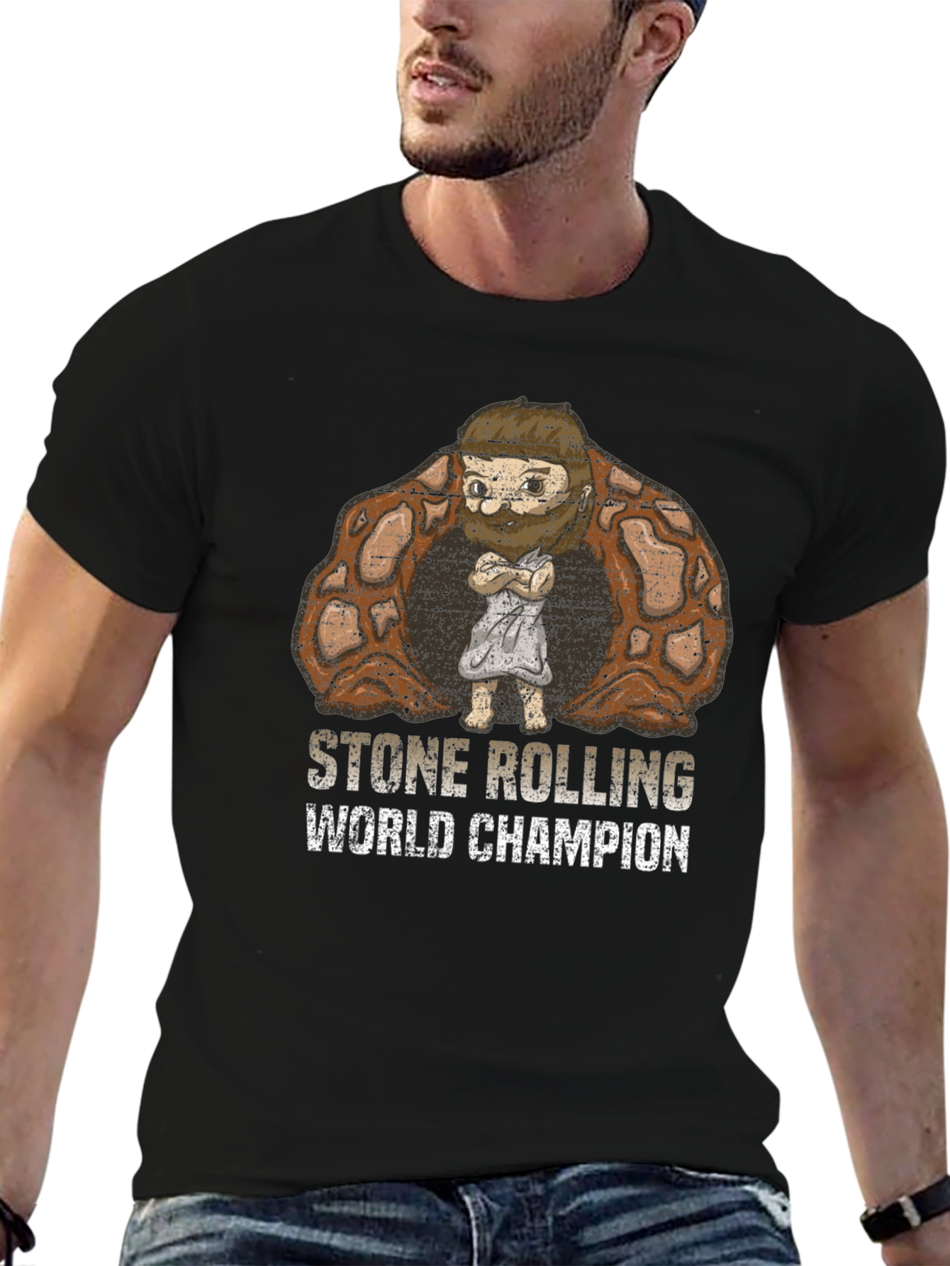 Stone Rolling World Champion Graphic Tee