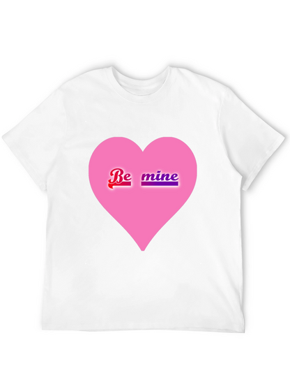 Be Mine Pink Heart Valentines Day T-Shirt