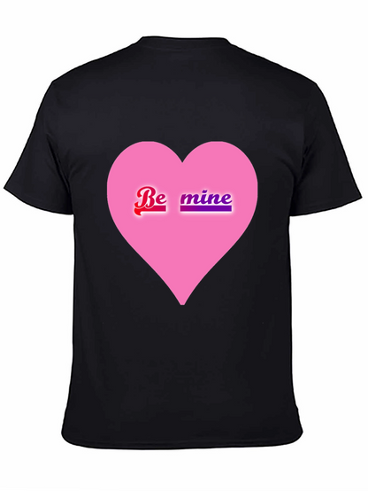 Be Mine Pink Heart Valentines Day T-Shirt
