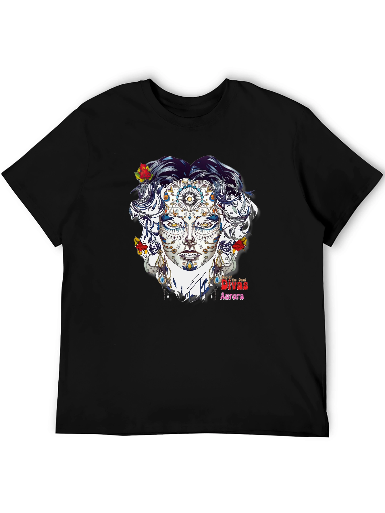 Day of the Dead Divas Aurora Graphic T-Shirt
