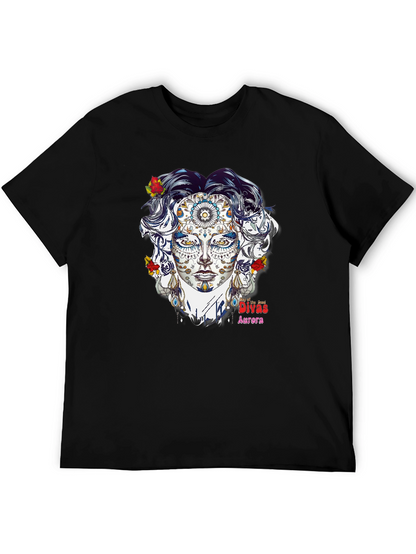 Day of the Dead Divas Aurora Graphic T-Shirt