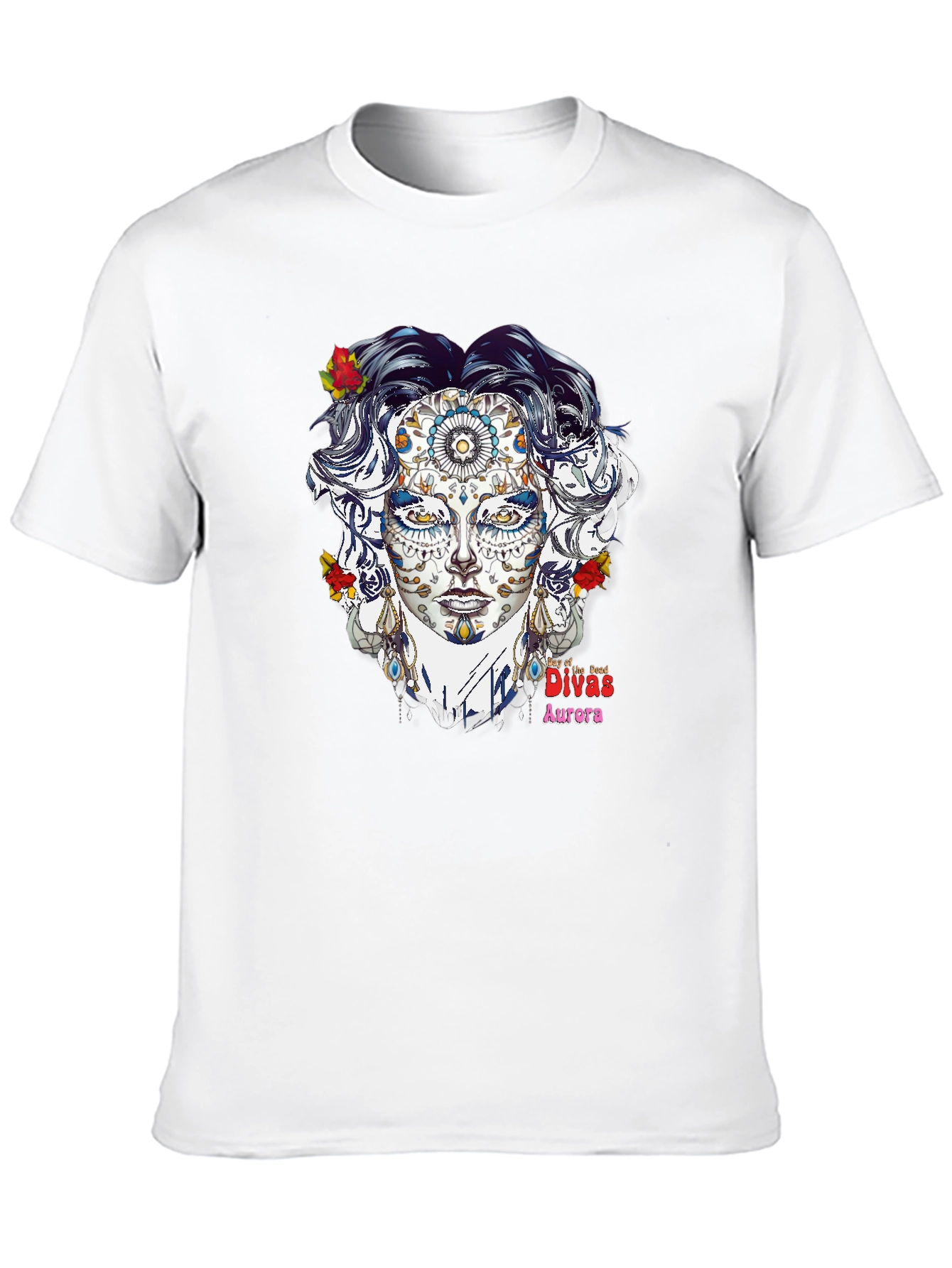 Day of the Dead Divas Aurora Graphic T-Shirt