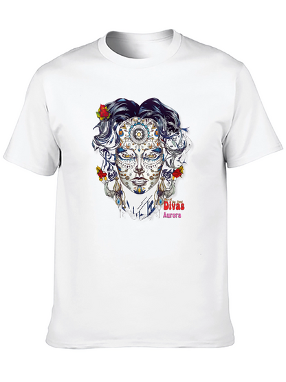 Day of the Dead Divas Aurora Graphic T-Shirt