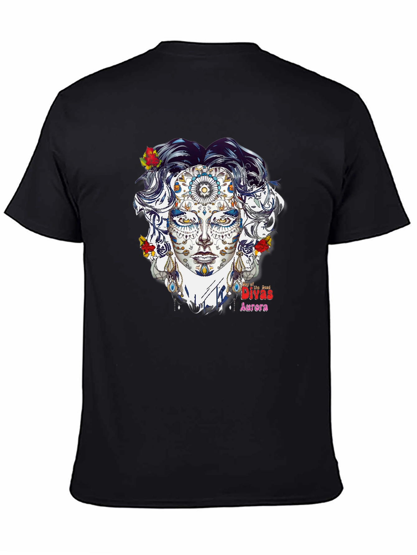 Day of the Dead Divas Aurora Graphic T-Shirt