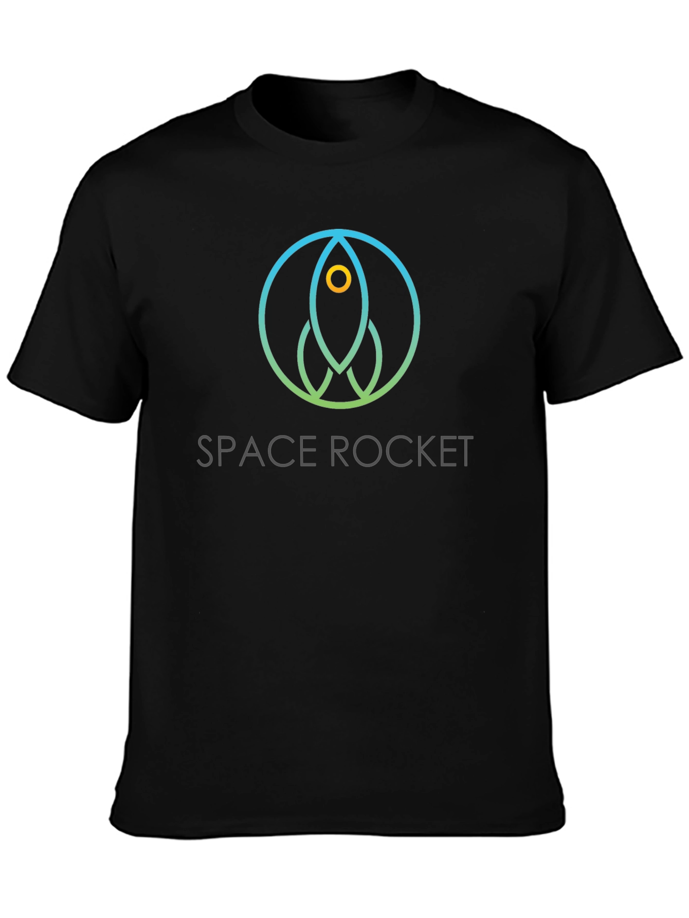 Space Rocket Graphic T-Shirt - Modern Design