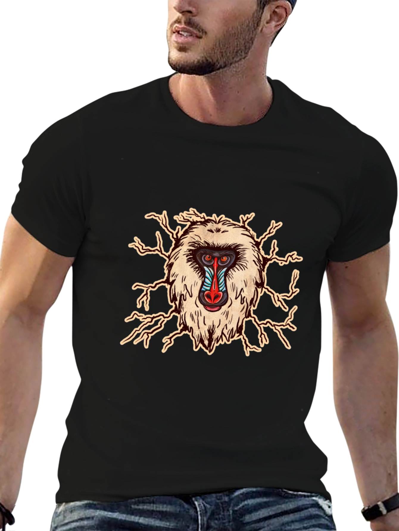 Mandrill T-Shirt - Unique Graphic Tee