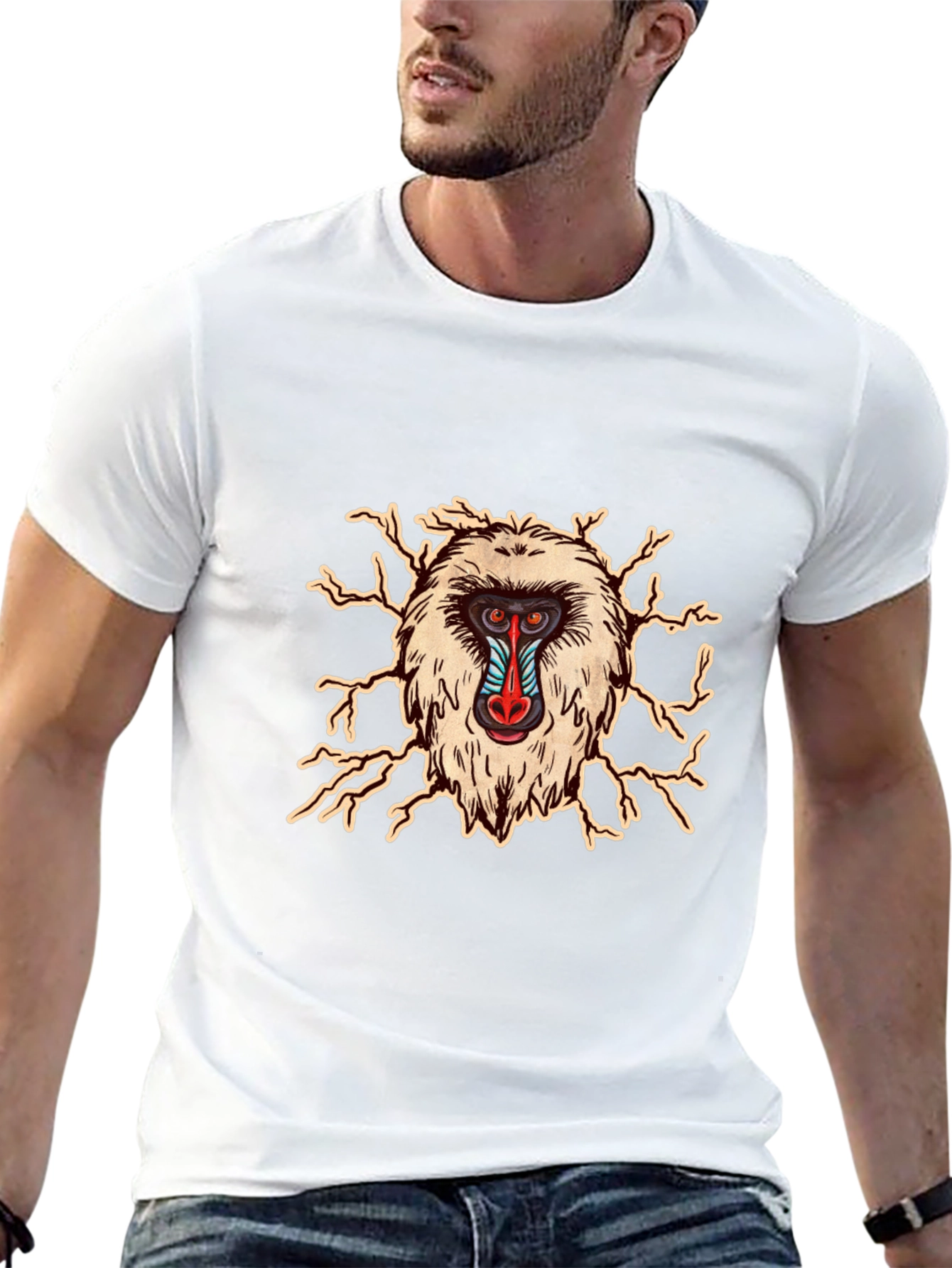 Mandrill T-Shirt - Unique Graphic Tee