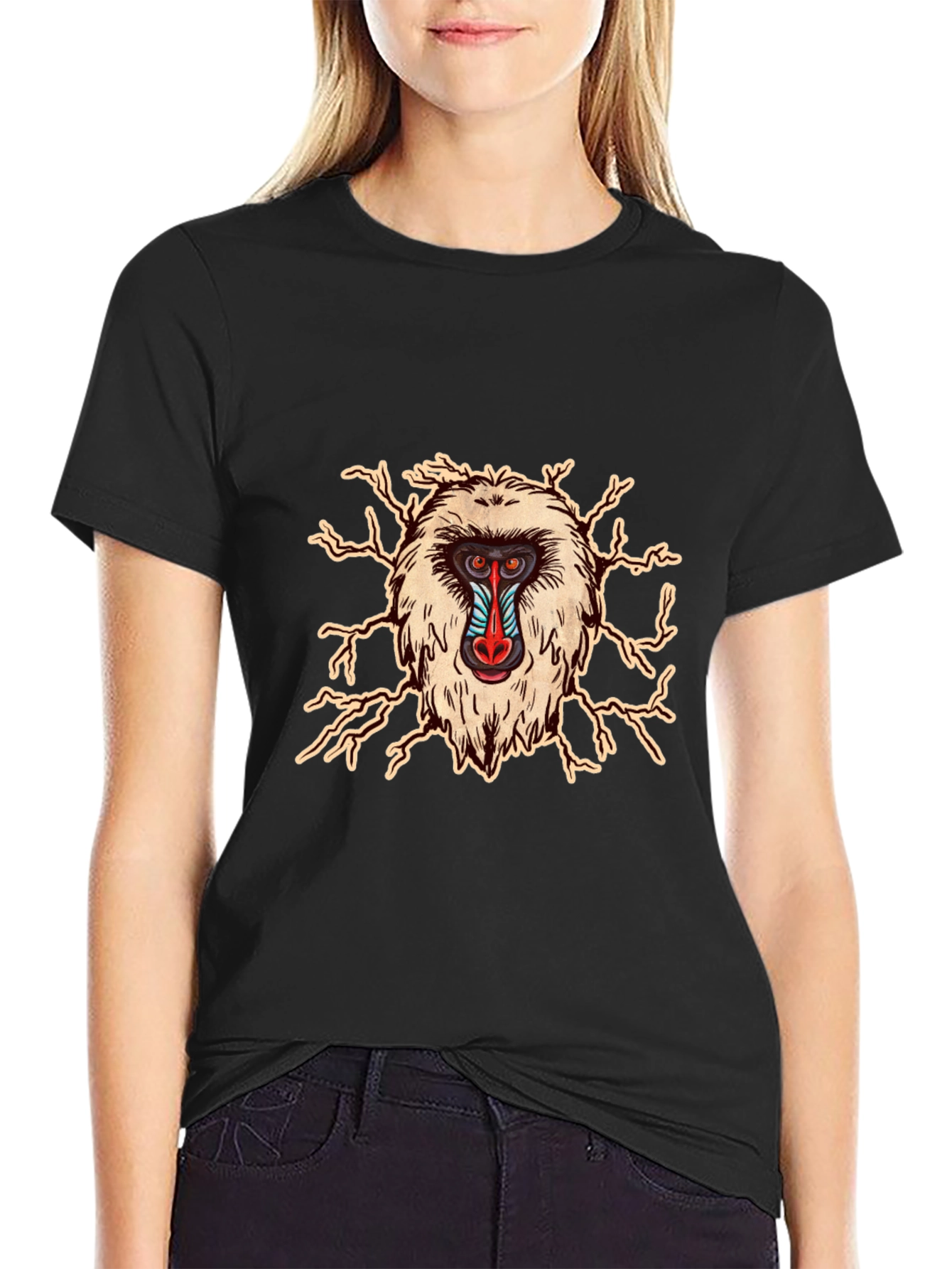 Mandrill T-Shirt - Unique Graphic Tee