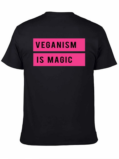 Veganism is Magic Black T-Shirt