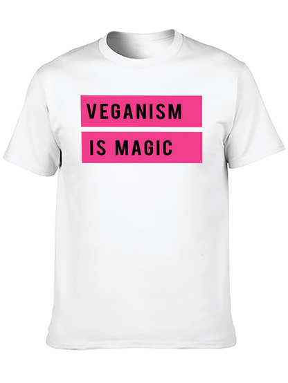 Veganism is Magic Black T-Shirt