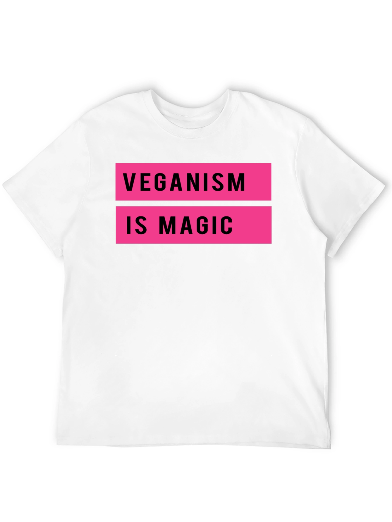 Veganism is Magic Black T-Shirt