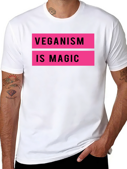 Veganism is Magic Black T-Shirt