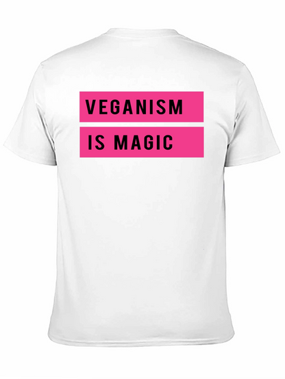 Veganism is Magic Black T-Shirt