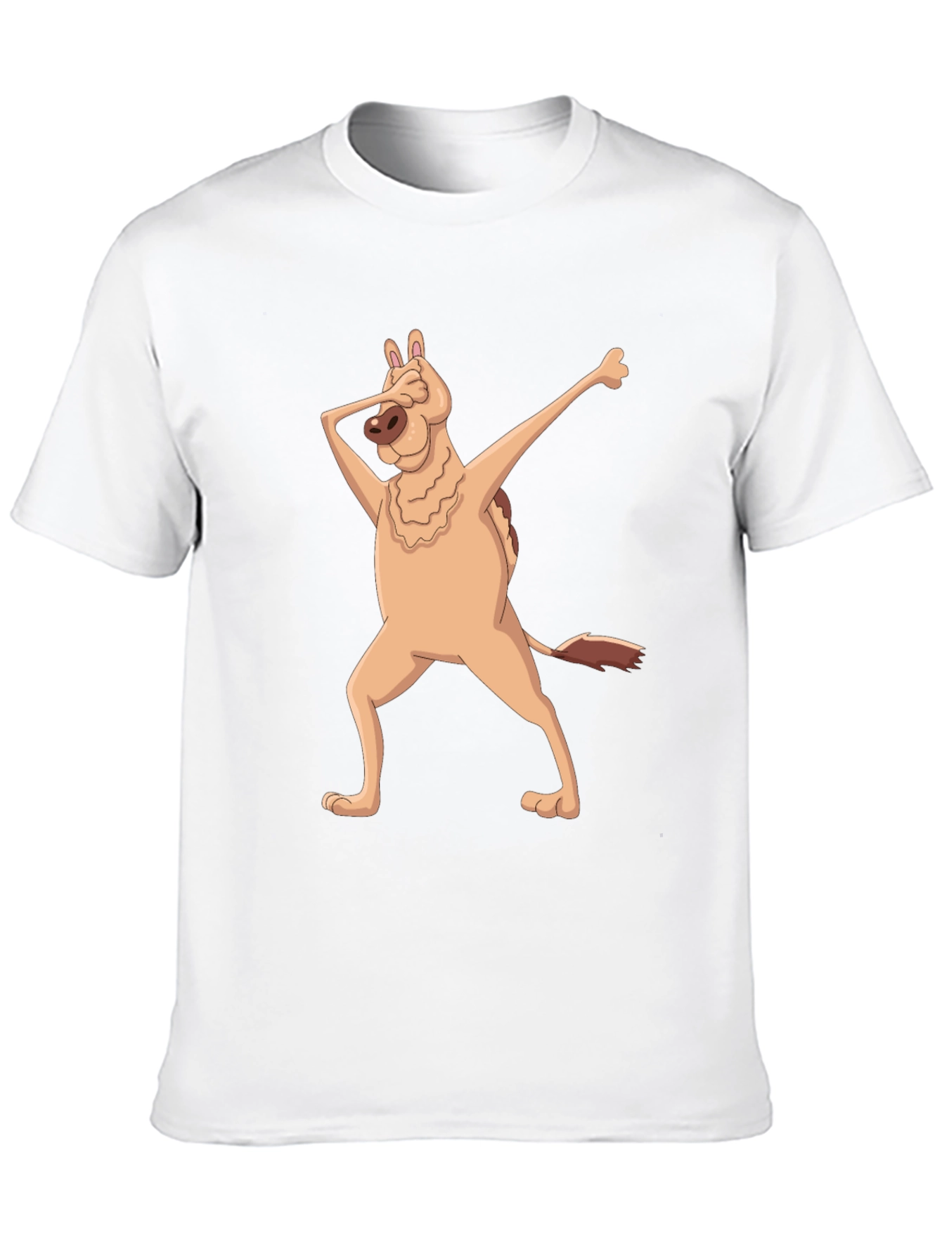 Dabbing Dog Graphic T-Shirt - Mens Black Tee