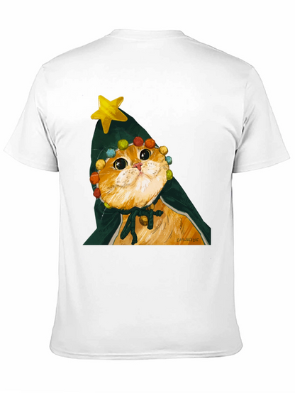 Cat Christmas Tree T-Shirt