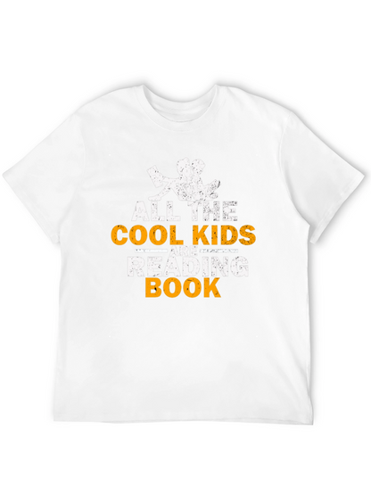 Cool Kids Reading Book T-Shirt
